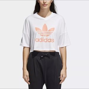 Adidas Trefoil Cropped T-shirt